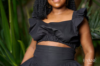 UMBO Crop Top - Black