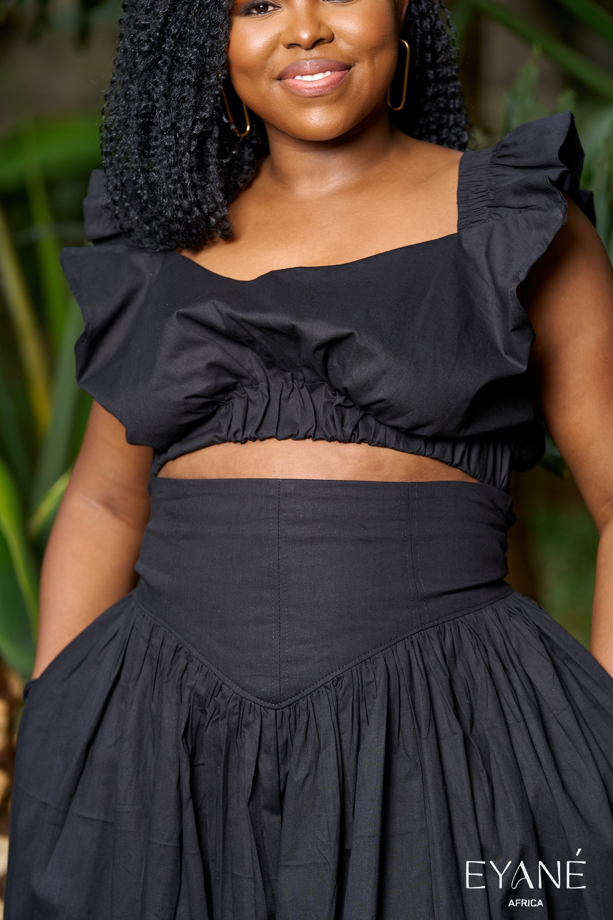 UMBO Crop Top - Black