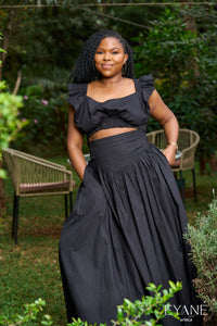 UMBO Crop Top - Black