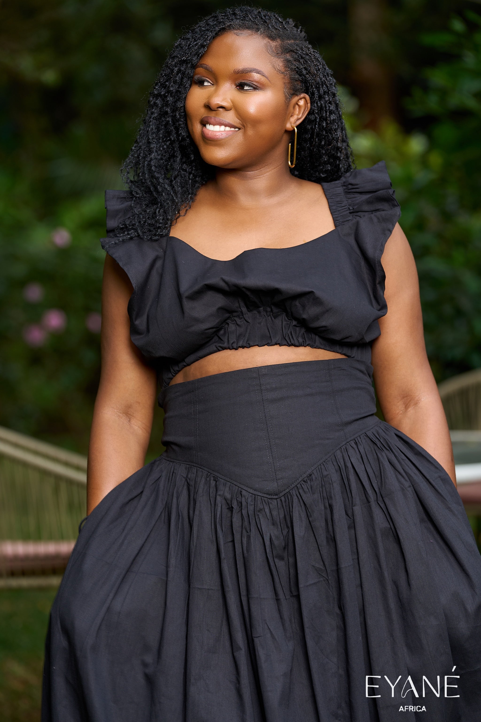 UMBO Crop Top - Black