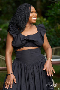 UMBO Crop Top - Black