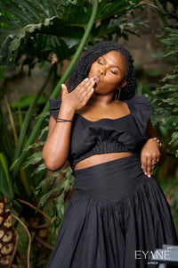 UMBO Crop Top - Black