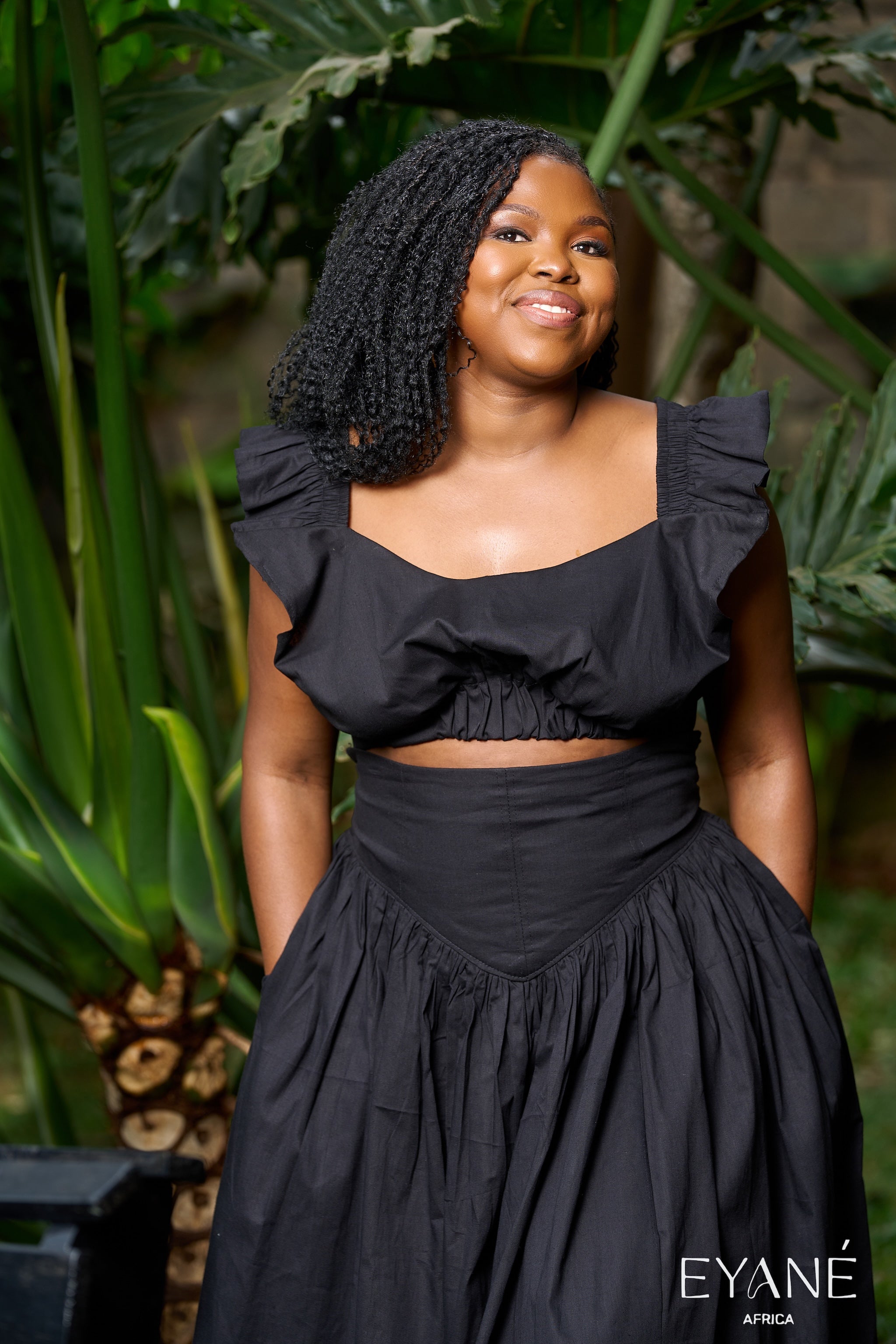 UMBO Crop Top - Black