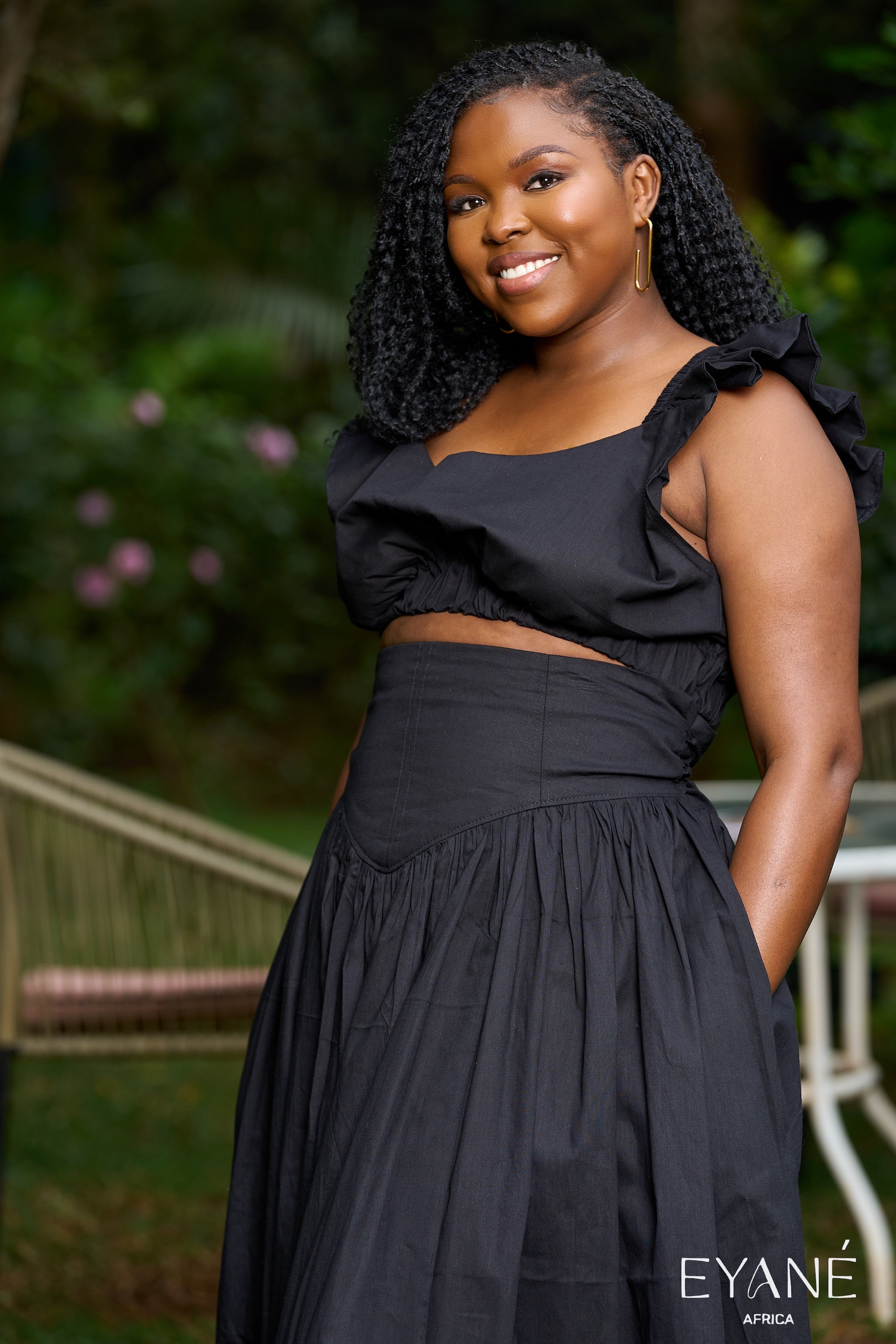 UMBO Crop Top - Black