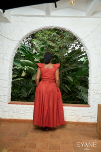 UMBO Corset Skirt - Terracotta