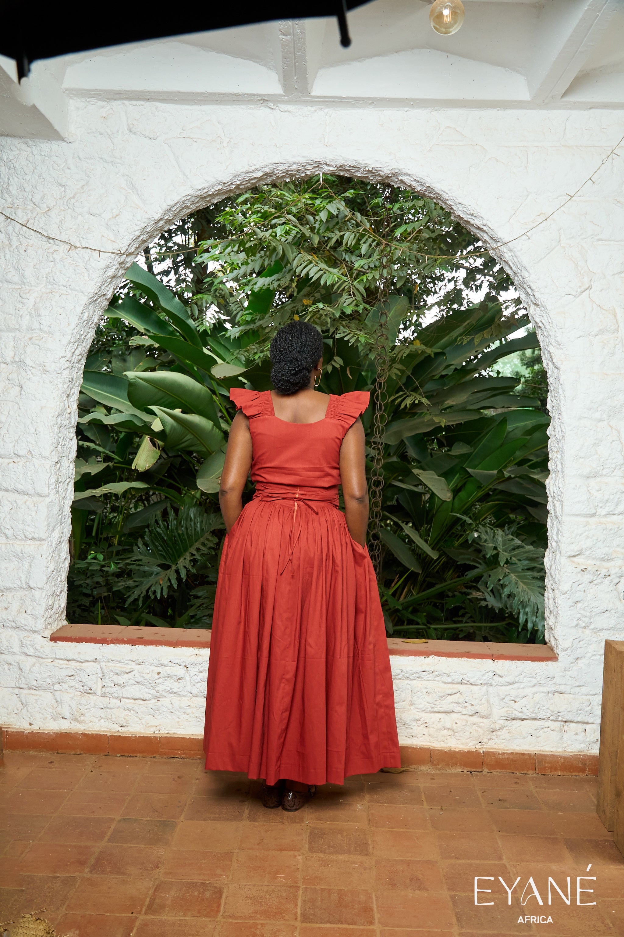 UMBO Corset Skirt - Terracotta