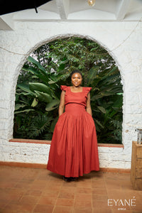 UMBO Corset Skirt - Terracotta