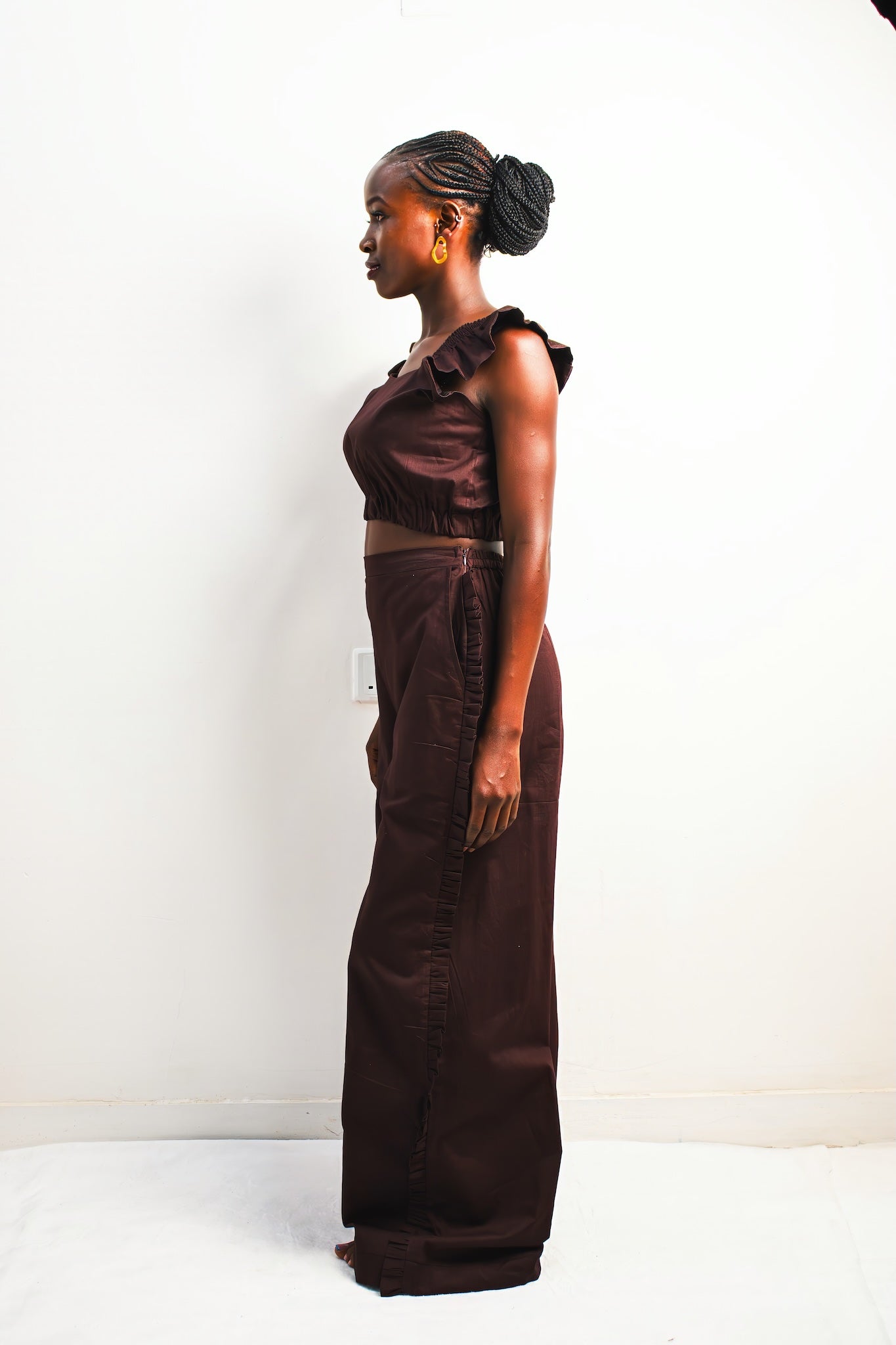 UTU Palazzo Pants - Dark Chocolate