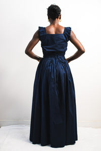 UMBO Corset Skirt - Navy Blue
