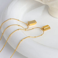 Gold Bar Necklace