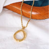 Rock Pendant Necklace