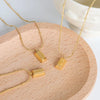 Gold Bar Necklace