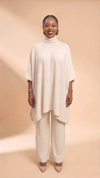 Kati Knit Poncho + Palazzo Set