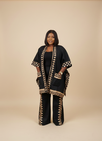 MALKIA TWO PIECE SET -BEIGE