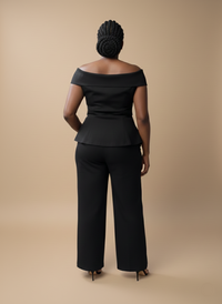 NOIR TESA TWO PIECE SET