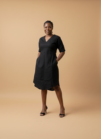 NOIR PESI SHIRT DRESS