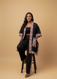 MALKIA TWO PIECE SET -RED